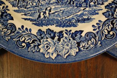 (n-7081) English Ironstone, praetaldrikud, 6tk