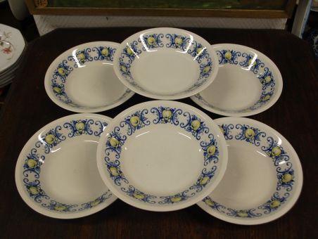 (n-7083) Villeroy & Boch, Cadiz, supi-pastataldrikud, 6tk