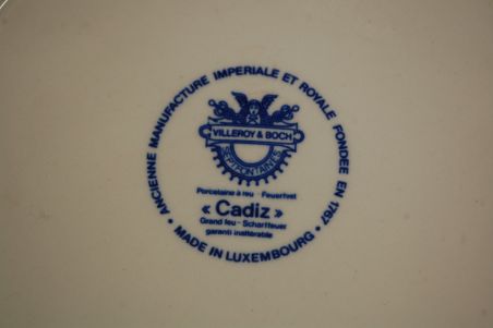 (n-7083) Villeroy & Boch, Cadiz, supi-pastataldrikud, 6tk