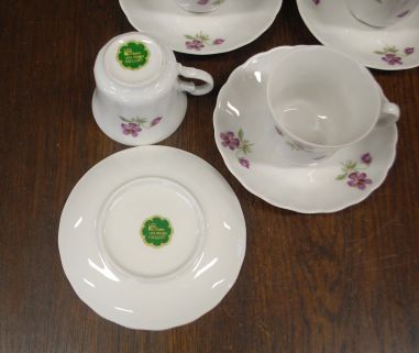 (n-7105/3) NB Form Und Design, kannikestega kohvitassid-taldrikud, 4tk