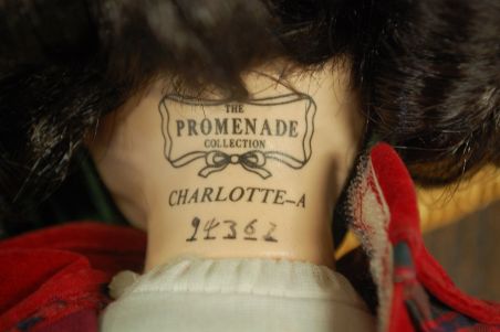 (n-7116) Promenade, kollektsioonnukk "Charlotte" nr. 9436Z