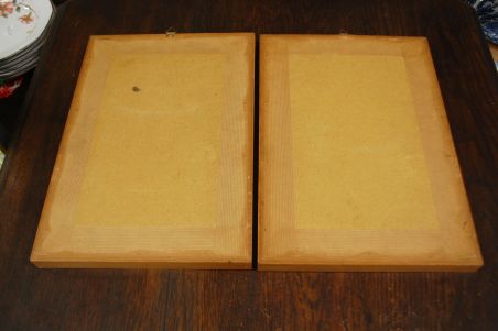 (n-7123) Lindudega pildid, 2tk komplektis