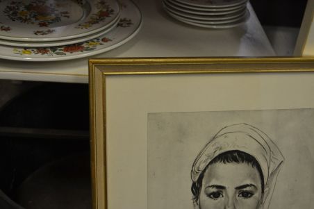 (P-1071) Viiralt, trükirepro Noor berberlanna