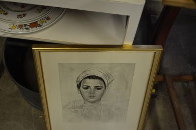 (P-1071) Viiralt, trükirepro Noor berberlanna