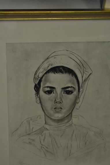 (P-1071) Viiralt, trükirepro Noor berberlanna