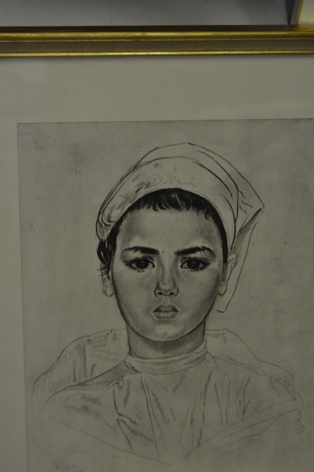 (P-1071) Viiralt, trükirepro Noor berberlanna