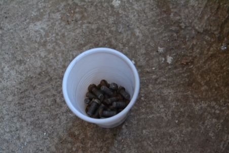 (L-696) Vanad kinosaali või teatritoolid, 4 istmega komplekt