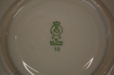 (n-7137/3) BM, C.W.S, lillelised kohvitassid-taldrikud, 4tk