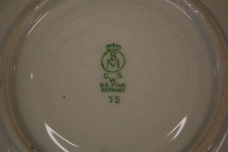 (n-7137/3) BM, C.W.S, lillelised kohvitassid-taldrikud, 4tk