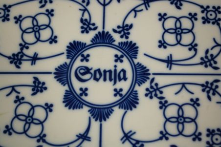 (n-7147) Õlelillemustriga lõikelaud "Sonja"