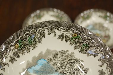 (n-7148/1) Myott, Fine Staffordshire Ware, The Brook, kausid, 4tk