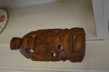 (n-7150/1) Puidust mask 1