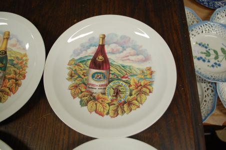 (n-7154/1) Bavaria Bareuther Waldsassen, juustutaldrikud, 6tk