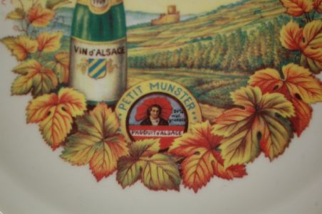 (n-7154/1) Bavaria Bareuther Waldsassen, juustutaldrikud, 6tk