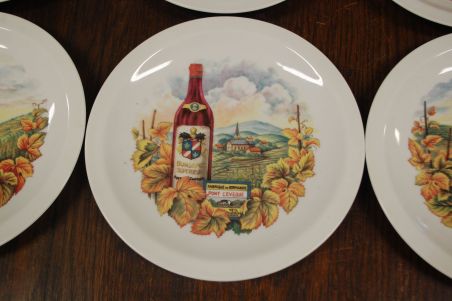 (n-7154/1) Bavaria Bareuther Waldsassen, juustutaldrikud, 6tk