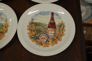 (n-7154/1) Bavaria Bareuther Waldsassen, juustutaldrikud, 6tk