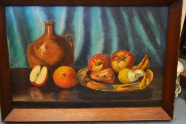 (n-7158) Natüürmort lõuendil