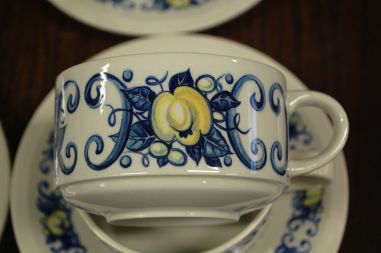 (n-7162) Villeroy & Boch Cadiz, kohvitassid-taldrikud, 6tk