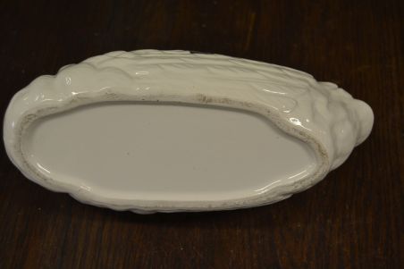 (n-7175) Delft, valge pardikujuline vaas/ Kauss