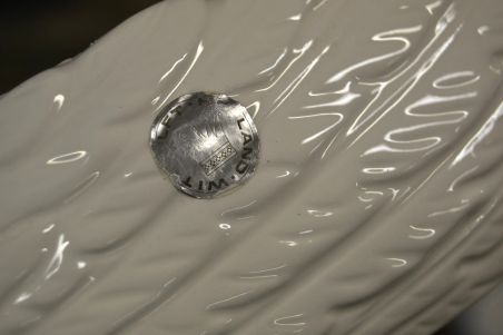 (n-7175) Delft, valge pardikujuline vaas/ Kauss