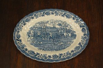 (n-7178/2) Myotts Country Life, Fine Staffordshire Ware, ovaalne vaagen