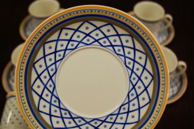 (n-7182/4) Villeroy & Boch, Gallo Design, Perpignan, kohvitassid-taldrikud, 4tk