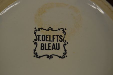 (n-7188/3) T.Delfts Bleau, vaas