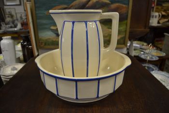 (n-7199) Mosel, suur kauss ja kann komplektis