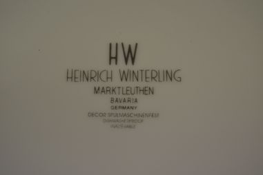 (n-7202/2) Bavaria Marktleuthen Heinrich Winterling, salatitaldrikud, 4tk