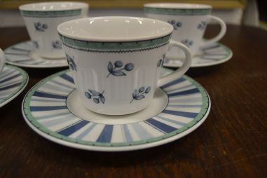 (n-7202/5) Bavaria Marktleuthen Heinrich Winterling, kohvitassid-taldrikud, 4tk