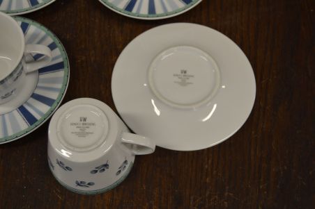 (n-7202/5) Bavaria Marktleuthen Heinrich Winterling, kohvitassid-taldrikud, 4tk