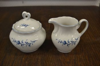 (n-7204/2) TCM Porzellan, suhkrutoos ja koorekann