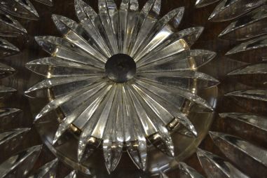 (n-7205) Metaljalal klaasvaagen