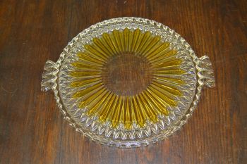 (n-7206) Walther Clas, sangadega kollane klaasist tordivaagen