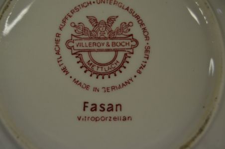 (n-7209/11) Villeroy & Boch Fasan kann