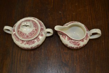 (n-7209/12) Villeroy & Boch Fasan suhkrutoos ja koorekann