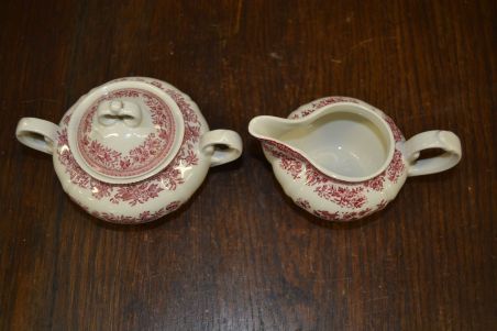 (n-7209/12) Villeroy & Boch Fasan suhkrutoos ja koorekann