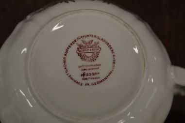 (n-7209/12) Villeroy & Boch Fasan suhkrutoos ja koorekann