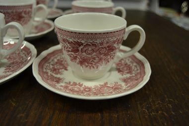 (n-7209/13) Villeroy & Boch Fasan kohvitassid-taldrikud, 6tk