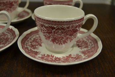 (n-7209/14) Villeroy & Boch Fasan kohvitassid-taldrikud, 4tk