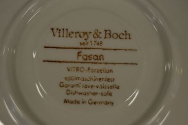 (n-7209/14) Villeroy & Boch Fasan kohvitassid-taldrikud, 4tk