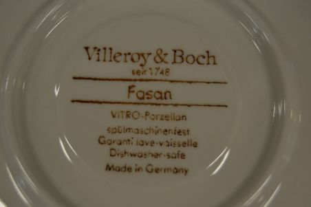 (n-7209/14) Villeroy & Boch Fasan kohvitassid-taldrikud, 4tk