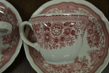 (n-7209/14) Villeroy & Boch Fasan kohvitassid-taldrikud, 4tk