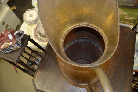 (n-7214) Mecap, suur kahevärviline metallist veenõu/ vihmavarjuhoidik