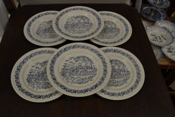 (n-7216) Hobustega praetaldrikud, 6tk