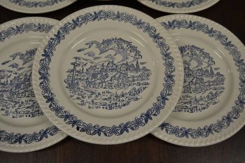 (n-7216) Hobustega praetaldrikud, 6tk 2