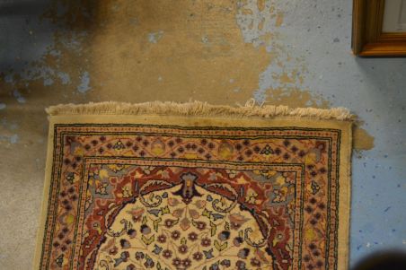 (V-128)  Etiketiga käsitöövaip 0,65x1m