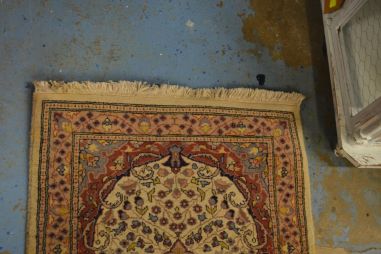 (V-128)  Etiketiga käsitöövaip 0,65x1m