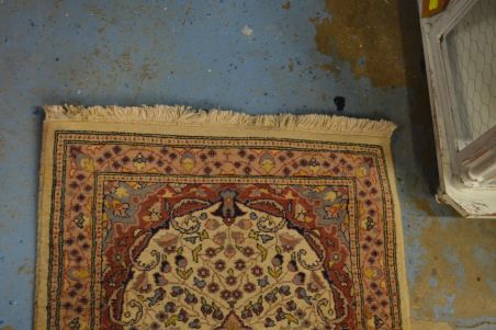 (V-128)  Etiketiga käsitöövaip 0,65x1m