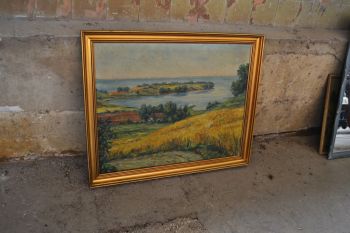 (n-7318) Lõuendil suurem maastikumaal